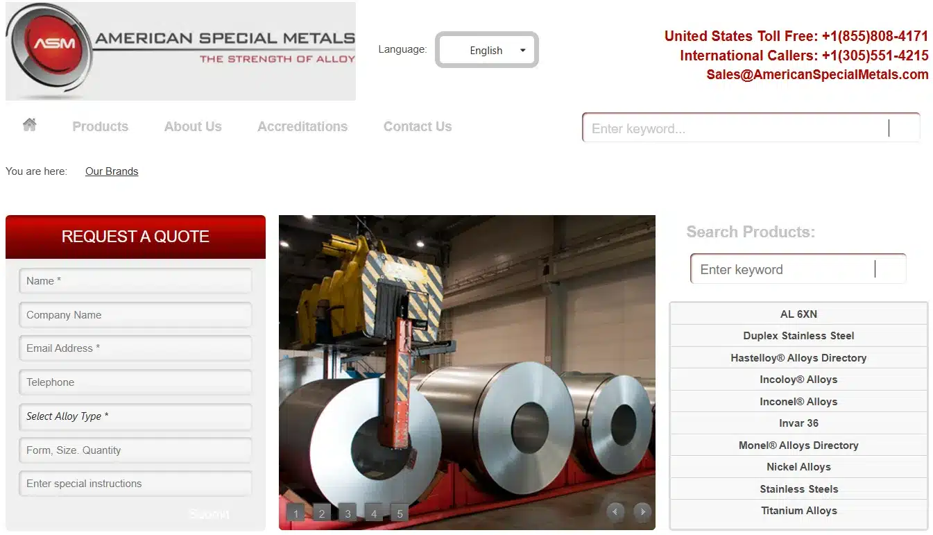 Top 10 Inconel Alloy Suppliers Supplying The American Market Alloy