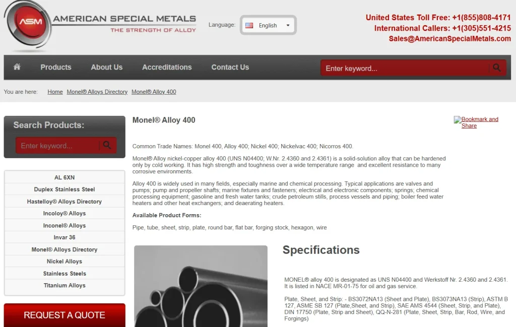 American Special Metals Corp