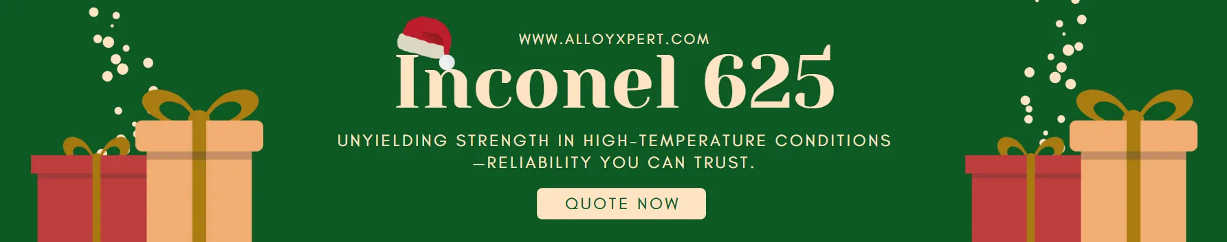 Inconel 625 Quote Banner